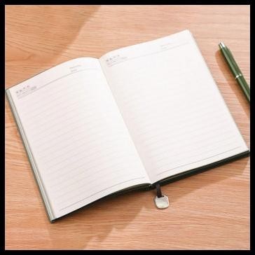 

TERMURAH BUKU TULIS MEMO DIARY PAPER BUSINESS NOTEBOOK LEATHER COVER A5 !!!