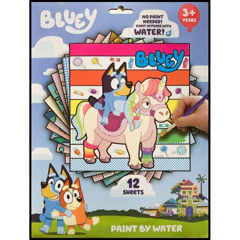 

GRATIS ONGKIR BLUEY PAINT BY WATER MESS FREE SET !