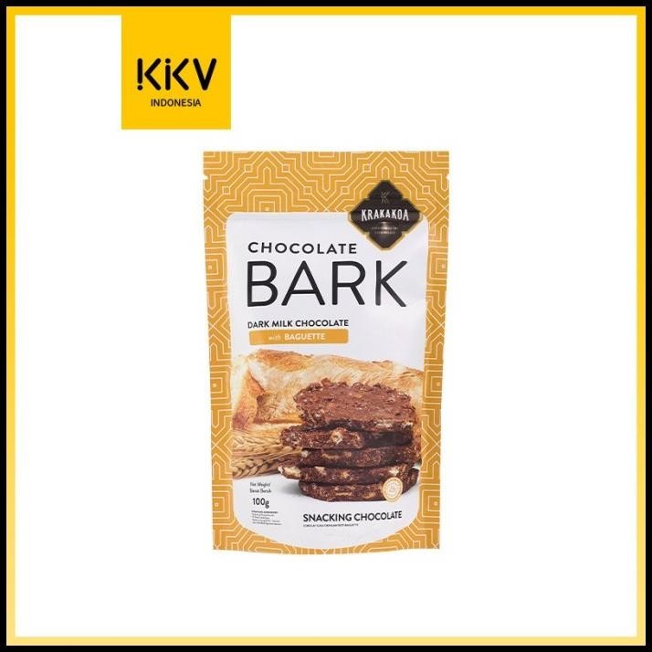 

HOT DEAL KKV KRAKAKOA BARK MILK CHOCOLATE WITH BAGUETTE SEED&GRAIN 100G