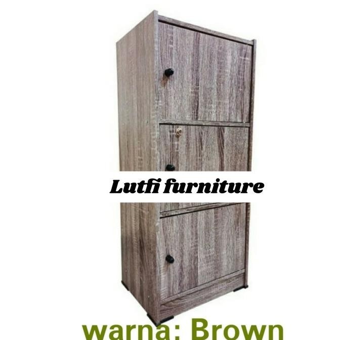 

Rak Serbaguna 3 Pintu Susun - Lemari Loker 3 Susun Premium Murah Baru