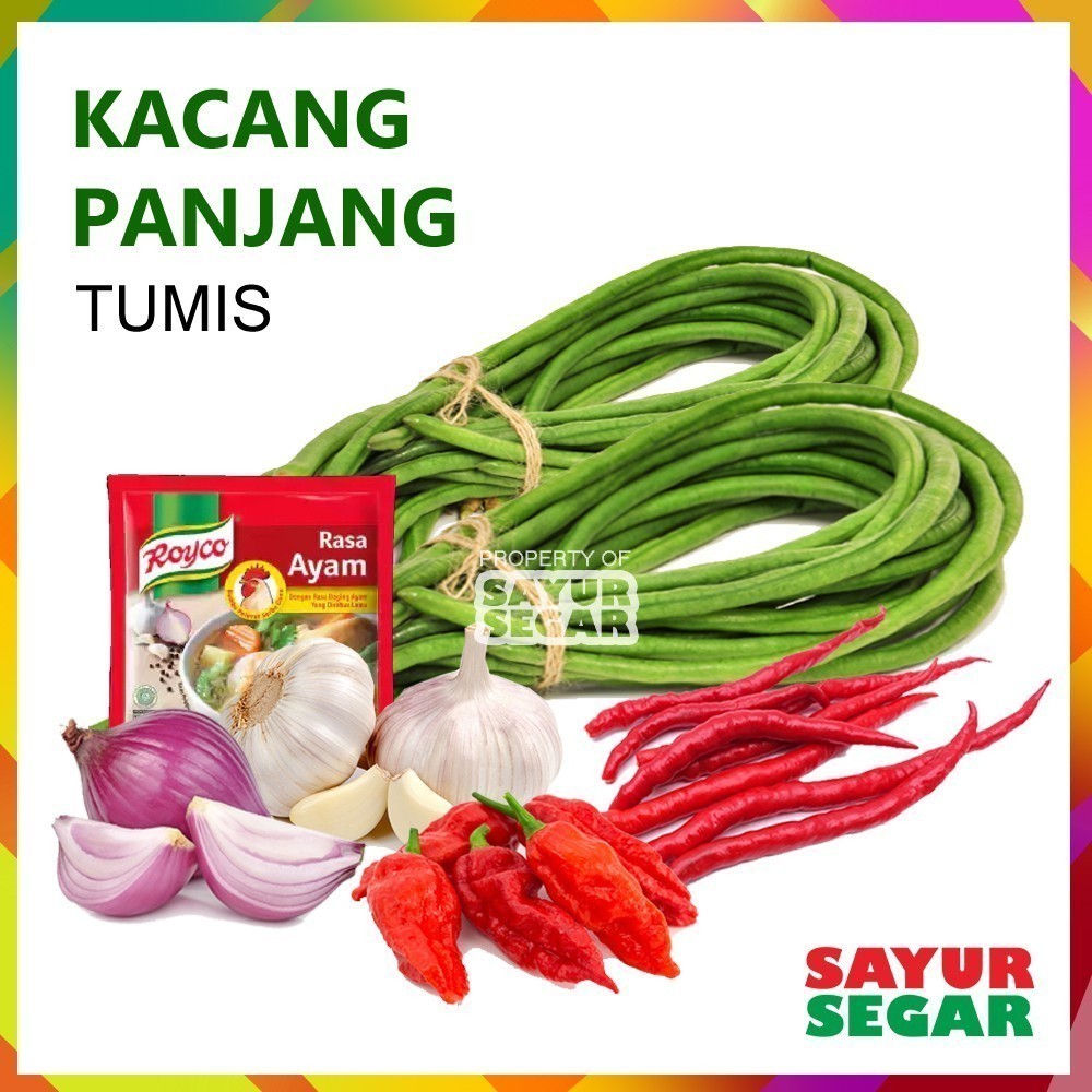 

Paket Tumis Kacang Panjang 1 Pack Siap Masak
