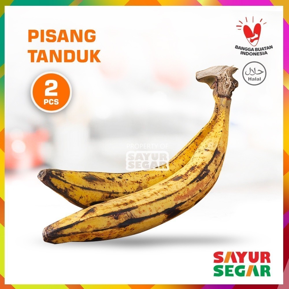 

Pisang Tanduk Duo 2 Pcs Fresh