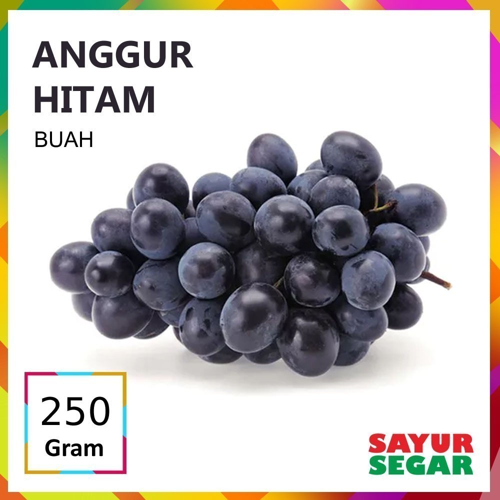 

Anggur Hitam 250G Fresh