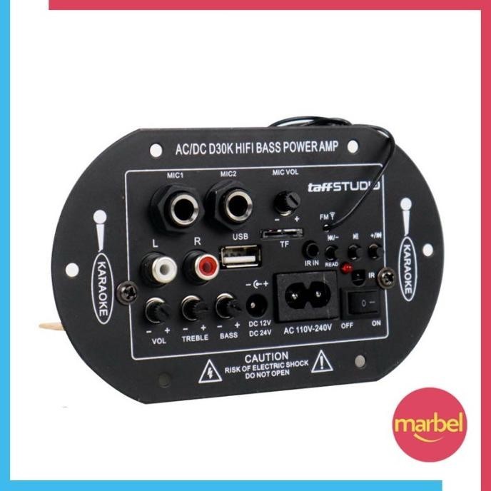 Modul Board Amplifier Audio Bluetooth Untuk Speaker Aktif 35W D30K