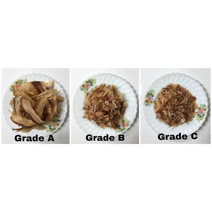 

Katsuobushi Serut Ikan Cakalang Lokal Grade Mix(B & C) Netto 500 Gram