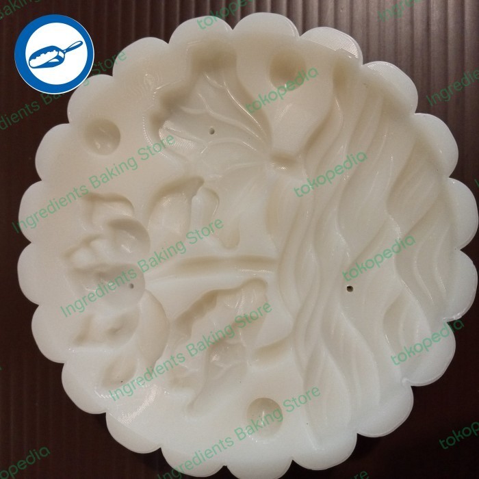 

Adlian Mooncake Mould 150G Flower Fish #2