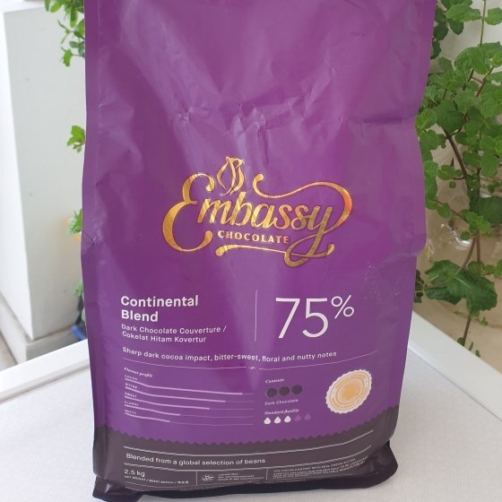 

Adlian Tulip Continental 75% Coklat Koin Couverture [ 2.5Kg / 250Gr Repack ]
