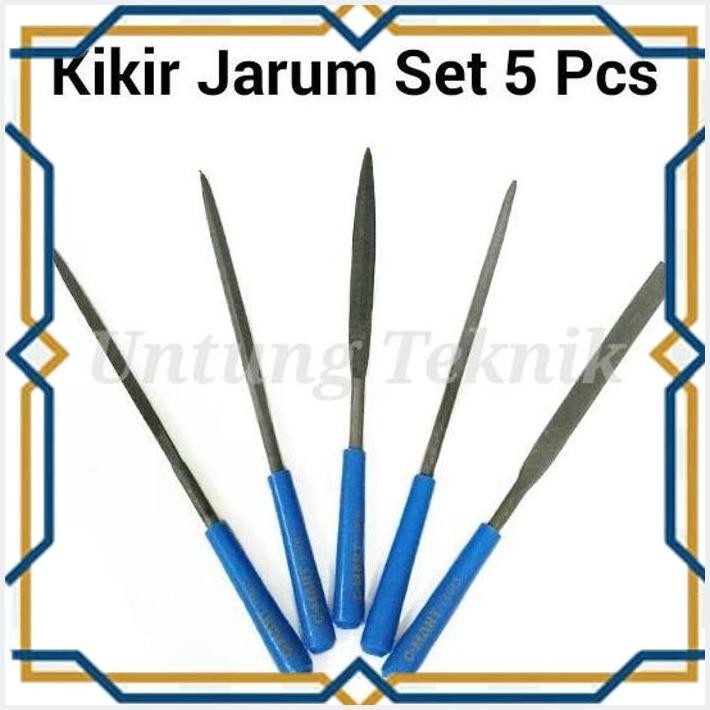 

[ETY] C-MART 5 PCS NEEDLE FILE SET HEAVY DUTY - KIKIR JARUM MINI