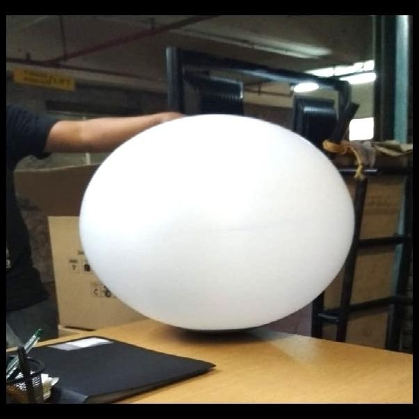 LAMPU TAMAN BULAT POLYTHELINE/ POLYTHYLENE/POLYTELEN DIAMETER 40CM