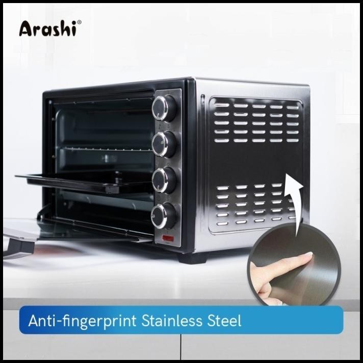 OVEN LISTRIK ARASHI C33A KAPASITAS 33 LITER LOW WATT