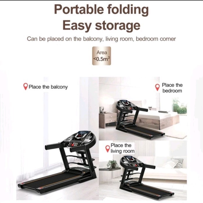 

Treadmill Elektrik Gym Fitness Premium Quality
