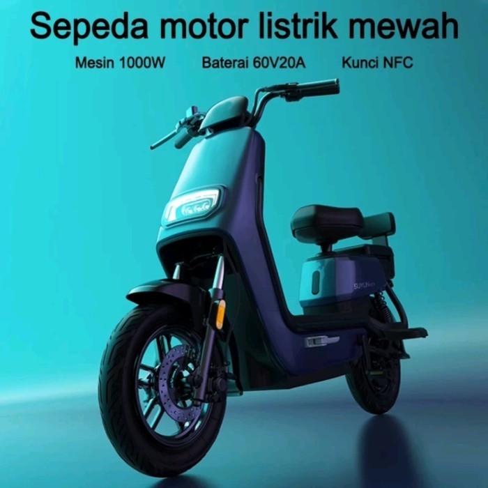 

Sepeda Motor Listrik Nfc Pintar