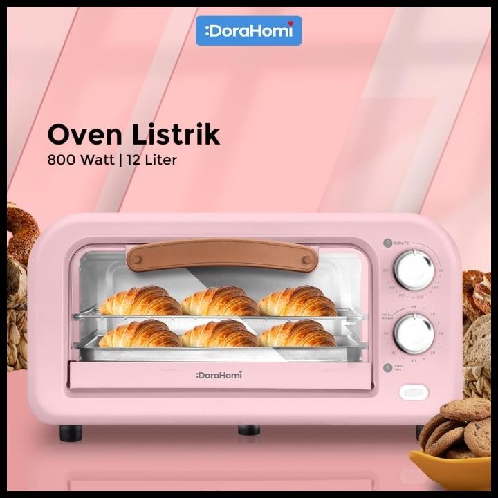 DORAHOMI OVEN LISTRIK LOW WATT ELECTRIC OPEN KUE ALAT PANGGANG 12LITER