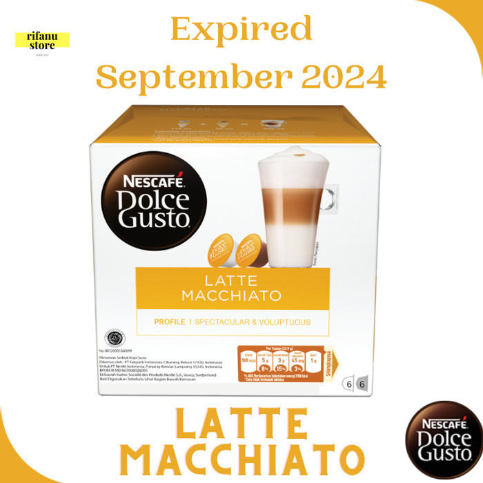 

Nescafe Dolce Gusto Latte Macchiato Capsule Ndg 1 Box Original