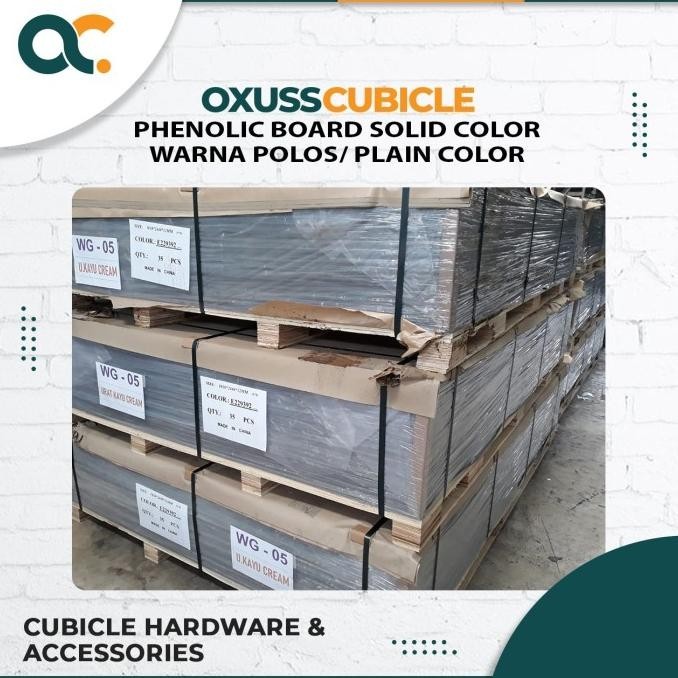 Phenolic Board/ Papan Fenolik/ Penolik - (Warna Polos / Plain Color) Produk Berkualitas