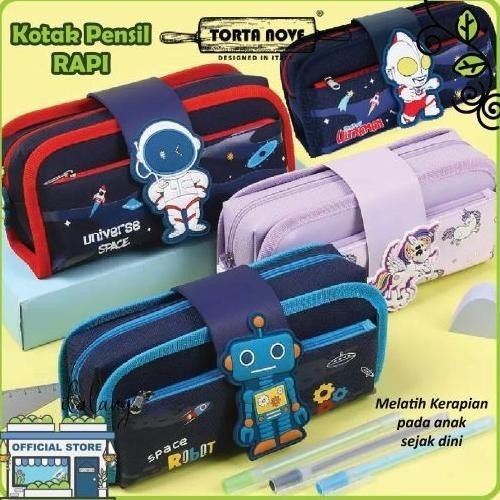 

Tempat pensil Anak Sekolah Ultraman Astronot Unicorn kotak pensil kain