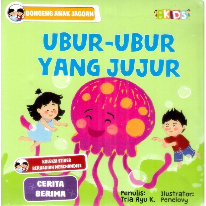 

Dongeng Anak Jagoan Ubur Ubur Yang Jujur Boardbook