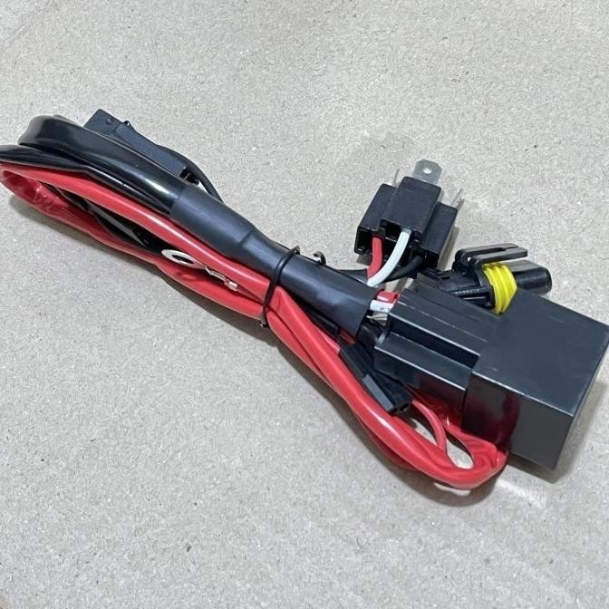 Relay Set Lampu Motor Mobil Led & Hid H4 Hi Low / Biled Projector