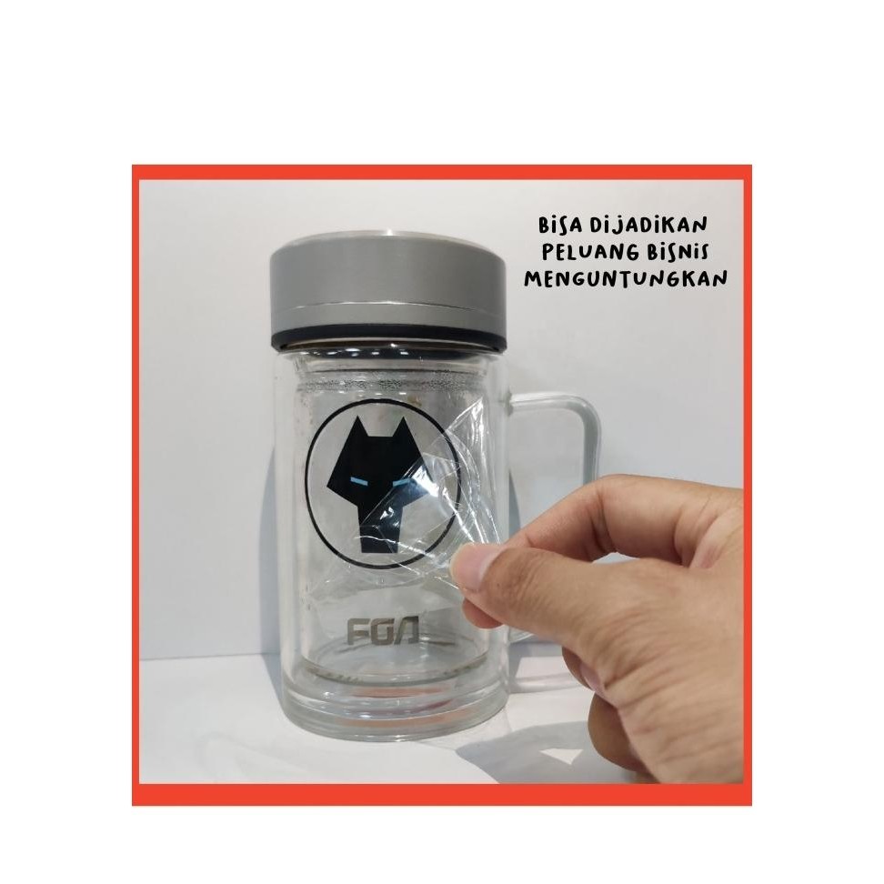 

Sticker Uv Dtf Stiker Custom Cetak Logo Stiker Ukuran A3 Dan A4