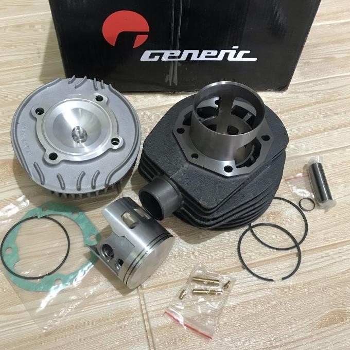 TERMURAH - Silinder blok block set vespa generic iron cast 177cc