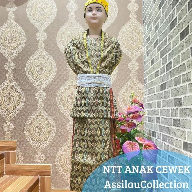 XCV Pakaian Tradisional NTT Anak//Adat Tradisional NTT Anak//Baju Adat NTT Anak TERLARIS