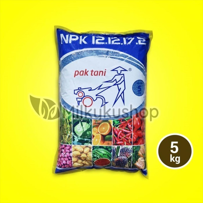 PUPUK PAK TANI NPK 12 12 17 2 ISI 5 KG KEMASAN PABRIK