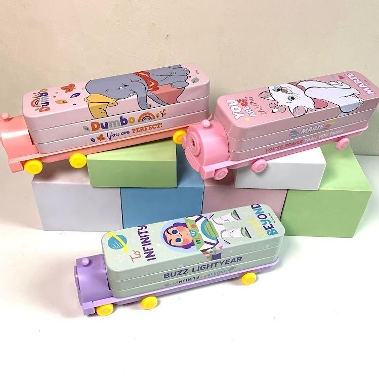 

Kotak Pensil Mobil Tempat Pensil Pencil Case Multifungsi Karakter Disney Dumbo Marie Cat Buzz Alien Unik Lucu Gift Hadiah Kado
