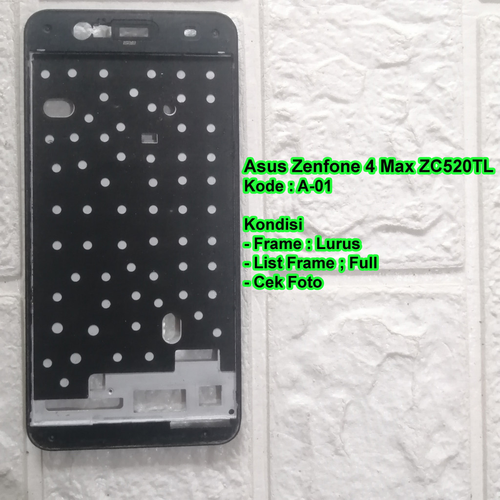 Frame Tulang Tengah Asus Zenfone 3 Max -ZC520TL tatakan lcd copotan