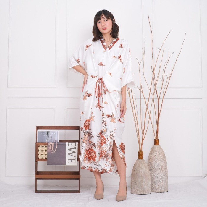 Long Kaftan Batik Party Ern Dress Pesta 169