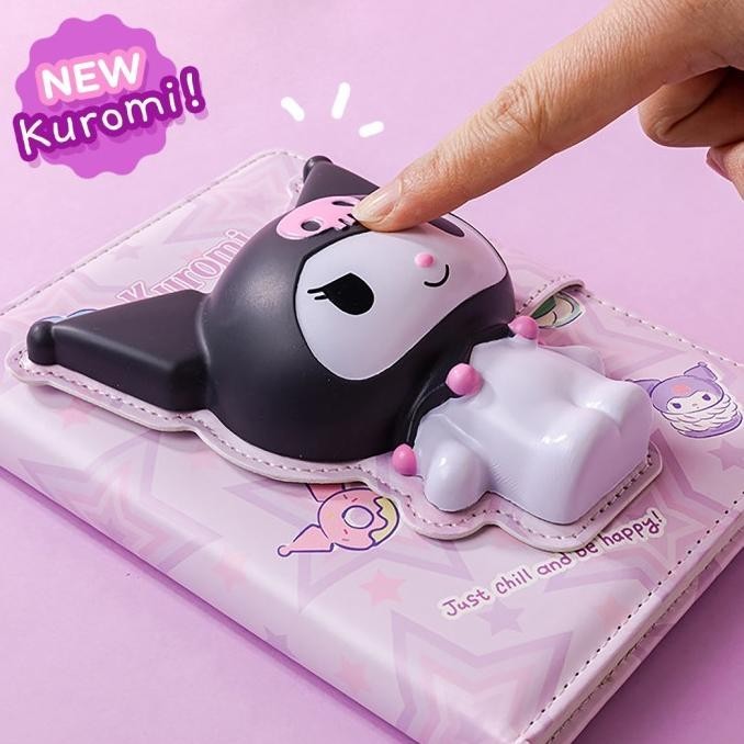

Tokkado Sanrio Original Squishy Notebook Agenda Buku Catatan Anak Lucu Baktioktavianiseller