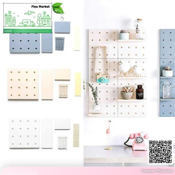 Organizer Drawer Putih Rak Tempel Gantung Serbaguna Plastik Awet Kuat Tebal Tahan Lama Rak Dapur Tem