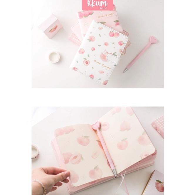 

Notebook Peach/Buku Tulis/ Peach Cover Notebook/Buku Motif Lucu Jurnal Baktioktavianiseller