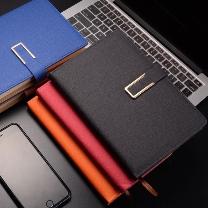 

Buku Catatan Kerja A5 Notebook Bisnis Tebal Magnetik Notebook Planner Baktioktavianiseller
