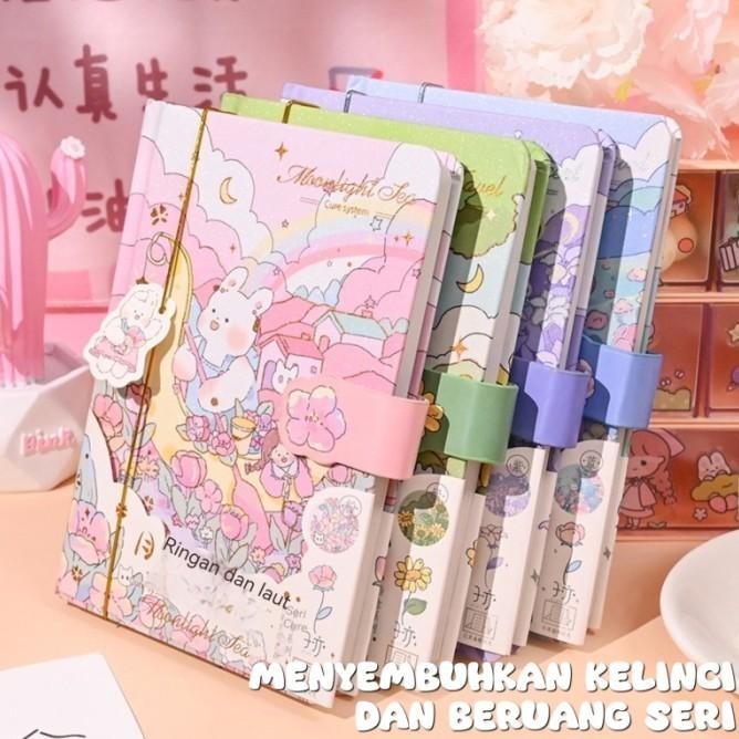 

Notebook Rabbit Cute / Buku Tulis Karakter Lucu / Jurnal Diary Baktioktavianiseller
