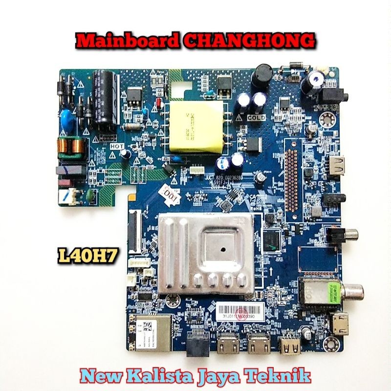 MAINBOARD CHANGHONG L40H7 ORIGINAL JUC.820.00236289 MB L-40H7 MOTHERBOARD 40H7 MB CHANGHONG L40H7 ME