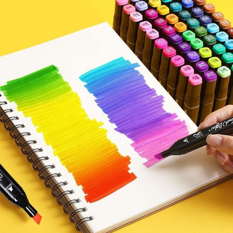 

Original Rundy New Touch60/80 Warna Sketsa Spidol Umum General Marker Set Animation Markers Pena Berujung Ganda Rwet-23