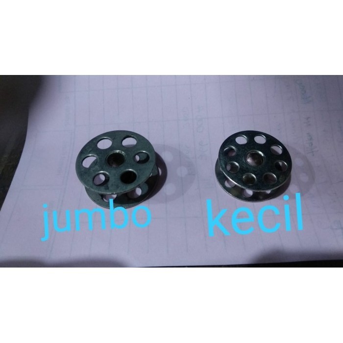 

Bobbins / Spool Besi Kecil / Spul Mesin Jahit Walking Foot Jarum 1