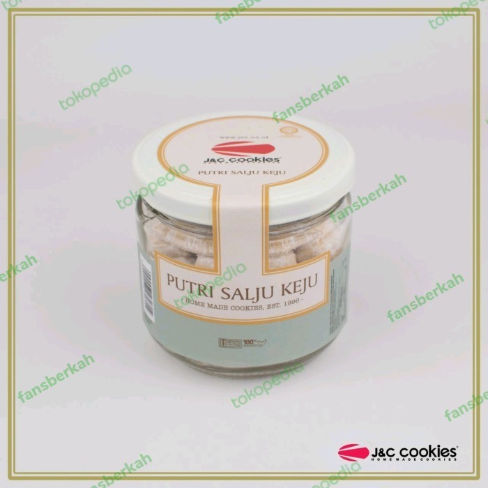 

Jnc J&C Cookies Putri Salju Keju Jar/Kaca