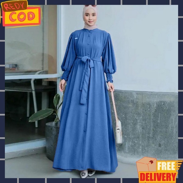 Gmis Cewek Cantik Dress Dewasa Perempuan Import Premium Baju Gamis Model Terbaru 2024 Gsmis Cewek Wa
