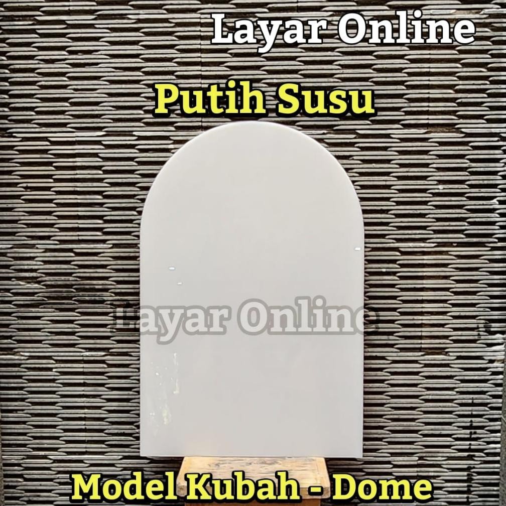 

Flashsale Acrylic 2Mm Model Kubah Akrilik - Papan Ucapan - Bingkai - Frame - Papan Bunga - Display / Bening / Putih Susu / Putih Solid / Hitam Sale