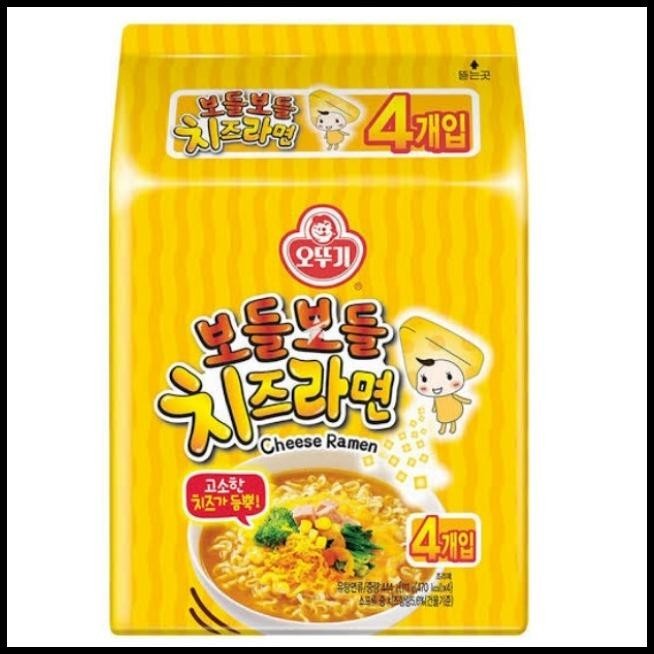 

1 Pack Isi 4 - Ottogi Cheese Ramen - Mie Ramyun Rasa Keju Ala Korea
