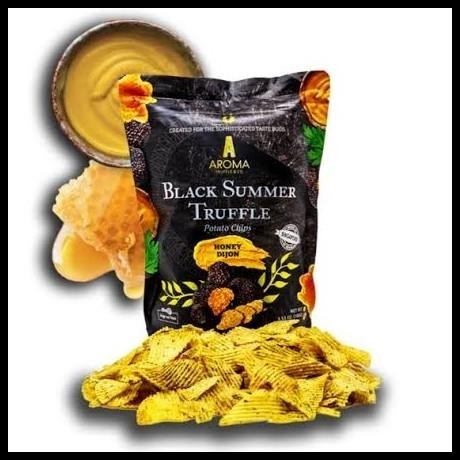 

Aroma Black Truffle Potato Chips Honey Dijon - Keripik Kentang Madu