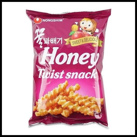 

[75Gr] Nongshim Honey Twist Snack - Makanan Ringan Korea