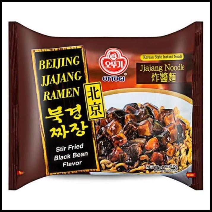 

Ottogi Beijing Jjajang Ramen - Jin Jjajang Noodle - Mie Impor Korea
