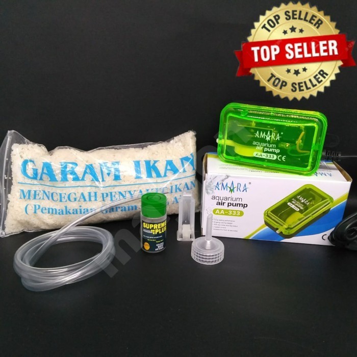 PAKET LENGKAP / PERLENGKAPAN KULTUR ARTEMIA PAKAN BURAYAK IKAN CUPANG