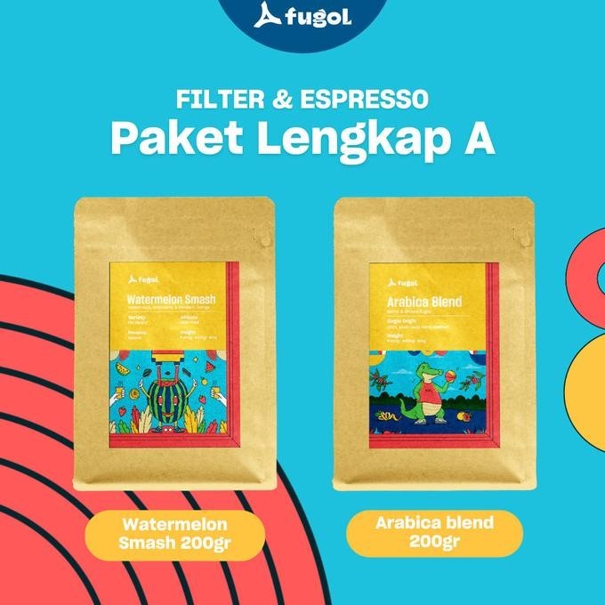 

Paket Lengkap Kopi Espresso & Kopi Arabika Single Origin (A)