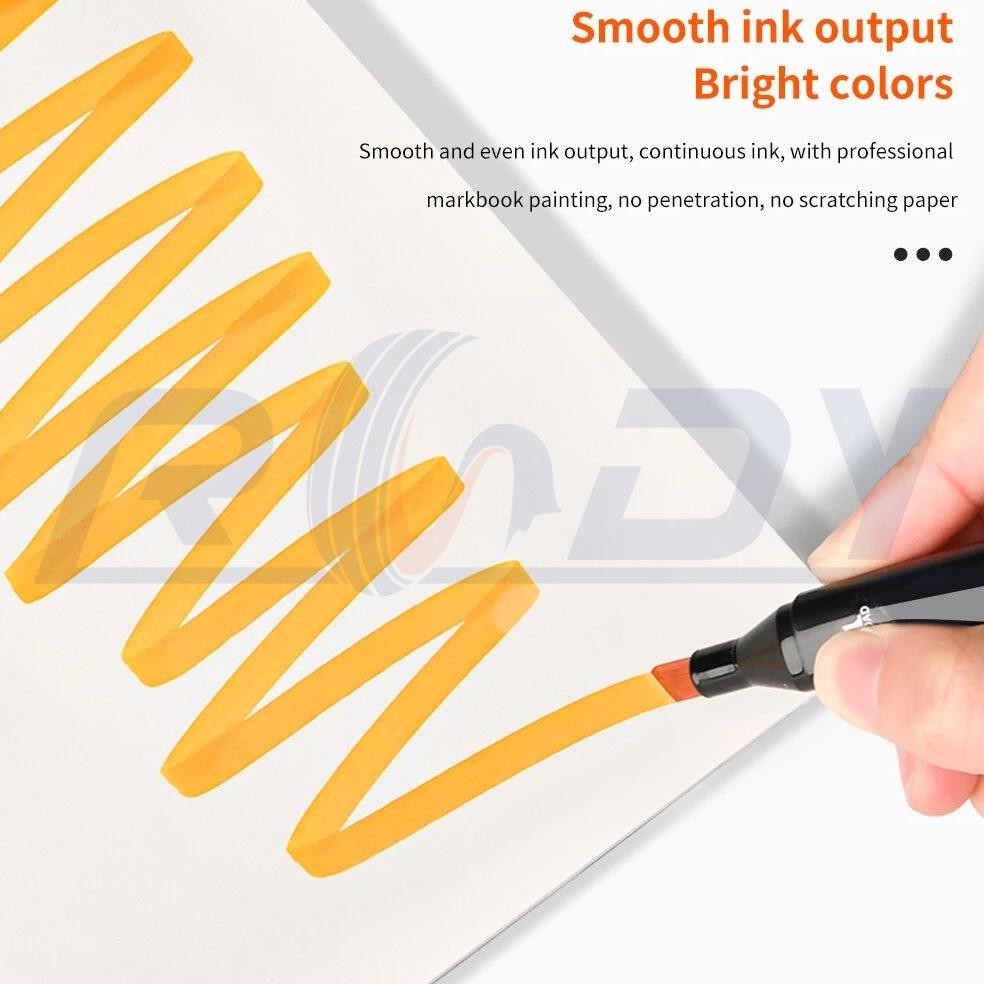 

tg-342 Touch 60/80 Warna Sketsa Spidol Umum General Marker Set Animation Markers Pena Berujung Ganda RD Murah