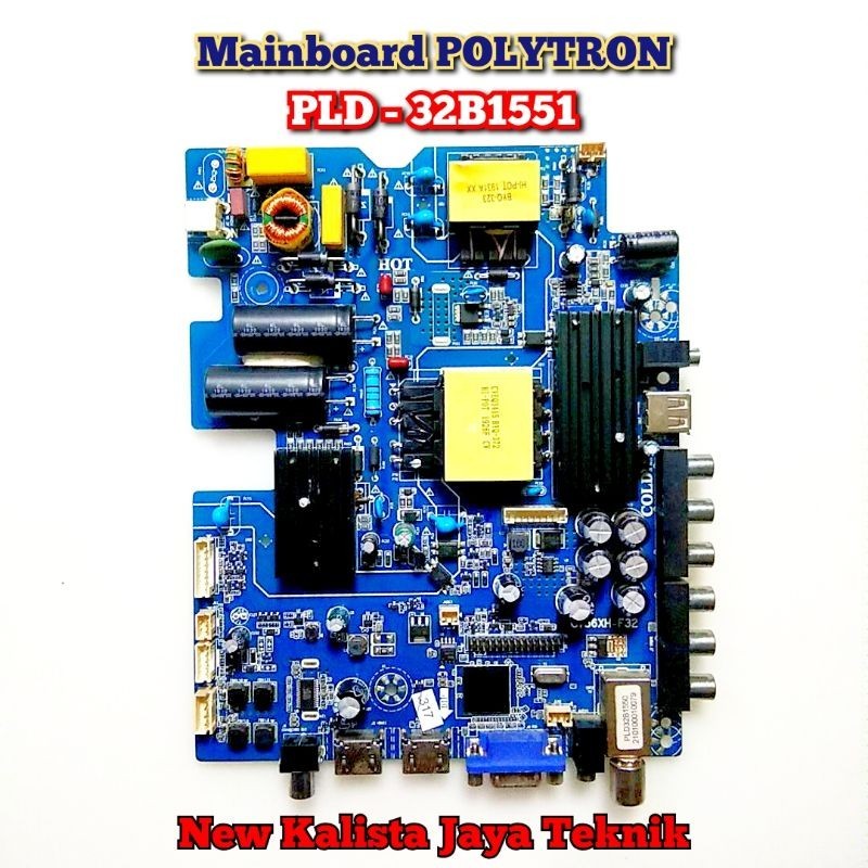 MAINBOARD TV POLYTRON 32B1551 ORIGINAL CV56XH-F32 MB POLYTRON PLD 32B1551 MOTHERBOARD TV PLD32B1551 