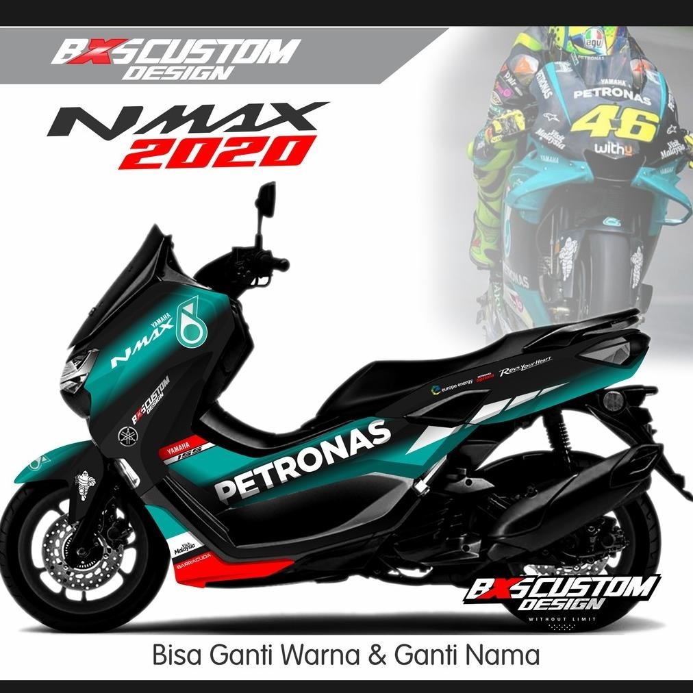DECAL FULL NMAX LIVERY PETRONAS