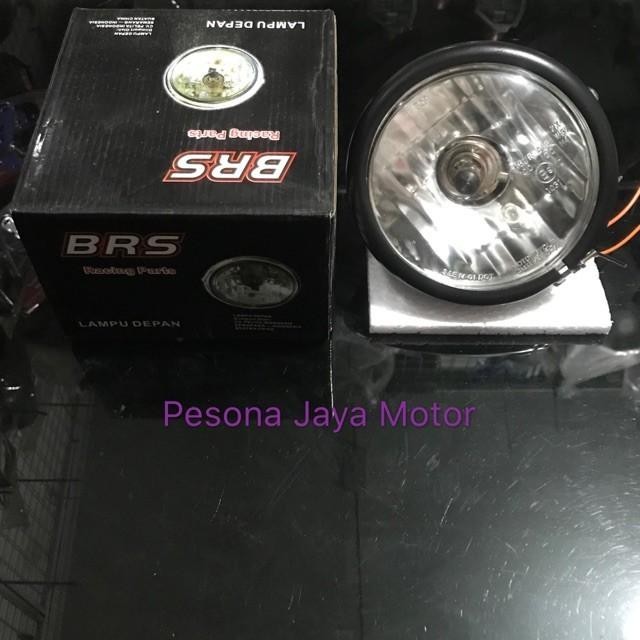 ME951 Lampu Depan Bulat Cb100 Lampu Depan Bulat Pesek Buat Motor Modif Import Premium